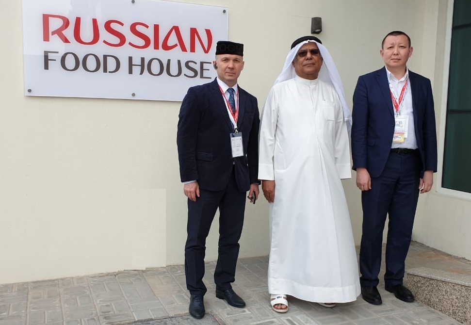 Открытие Российского торгового павильона в Дубае