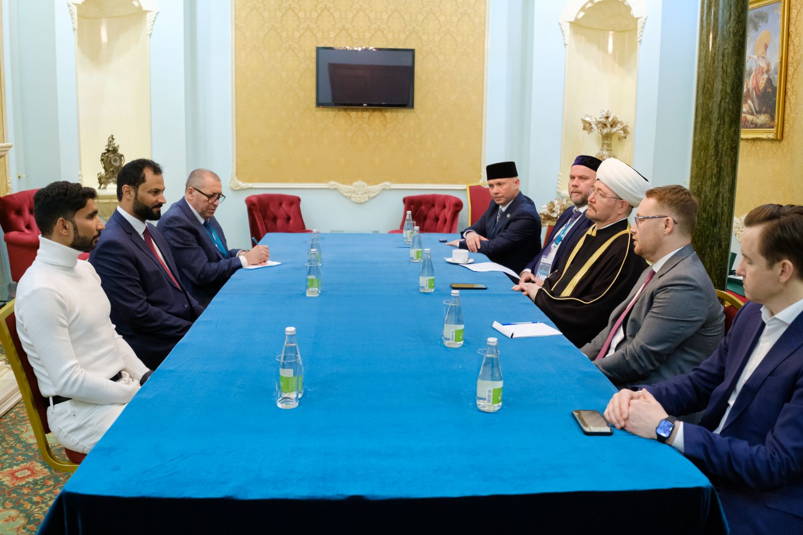 Муфтий Гайнутдин встретился с гендиректором Аккредитационного центра стран Залива (GAC) доктором аль-Мезани